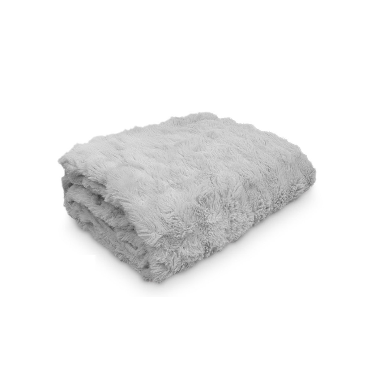 Manta Blanket Fluffy Golden Cinza Névoa